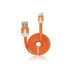 Кабел USB-USB micro оранжев 5901737201553